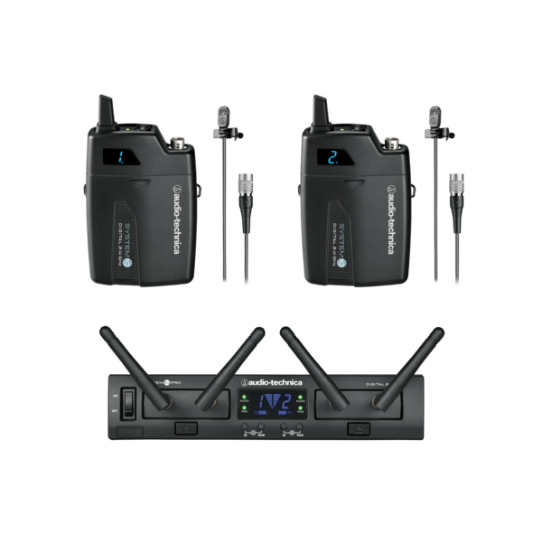 SYSTEM 10 PRO DIGITAL COMBO WIRELESS SYSTEM INCLUDES: ATW-RC13 RACK-MOUNT RECEIVER CHASSIS,